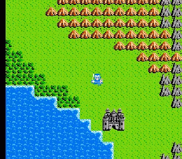 Dragon Warrior II (USA) screen shot game playing